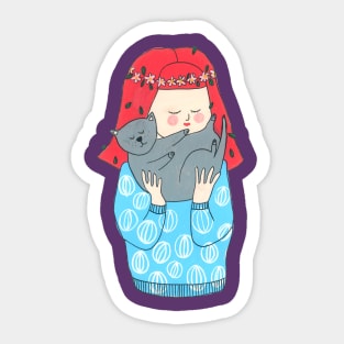 Cat Playtime Sticker